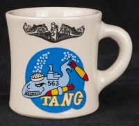 US Navy USS Tang 563 Submarine "Jim" Military Coffee Mug